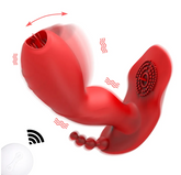 Vibrador Triple Happiness Control - Cake Sex Shop 2